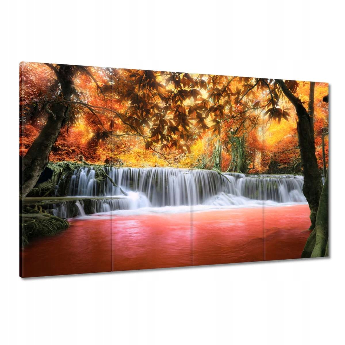Obrazy 120x80 Podzimní vodopád