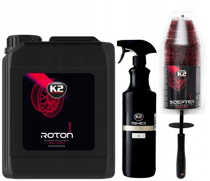 

K2 Roton Pro Płyn Do Felg Szczotka Butelka 5L