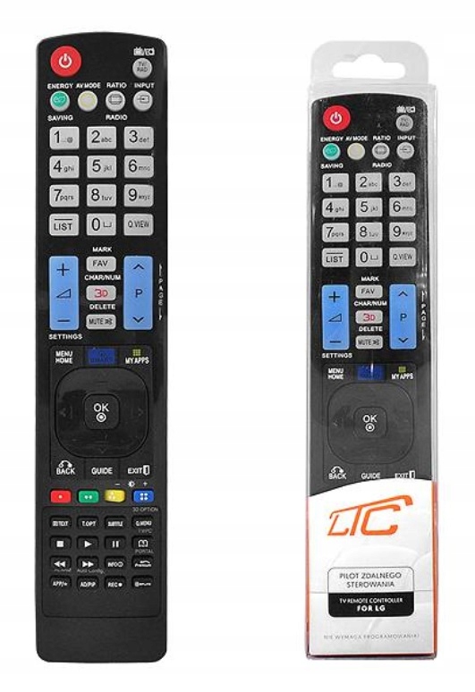 Pilot do telewizorów Lg Lcd/led 3D Smart blister