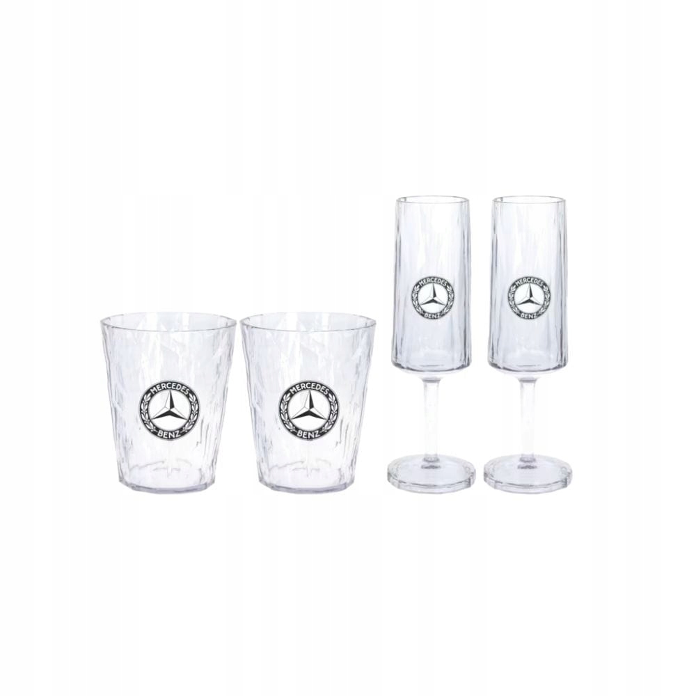Sada Pohárov Mercedes-benz S Logom Hviezdy