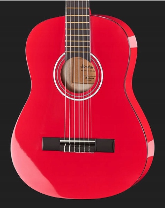 Gitara klasyczna dla dziecka od 6 do 9 lat Startone CG-851 1/2 Czerwona Rodzaj Inny