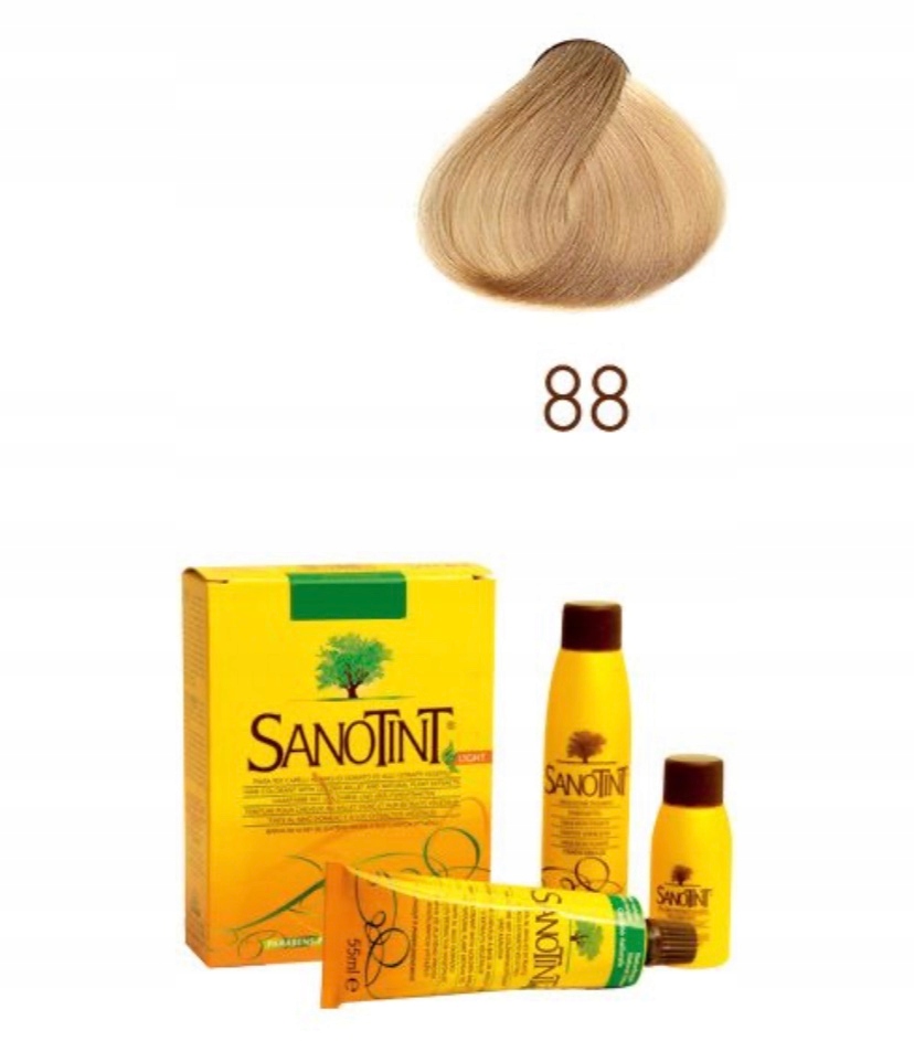 88 Velmi Světlý Platinový Blond Sanotint