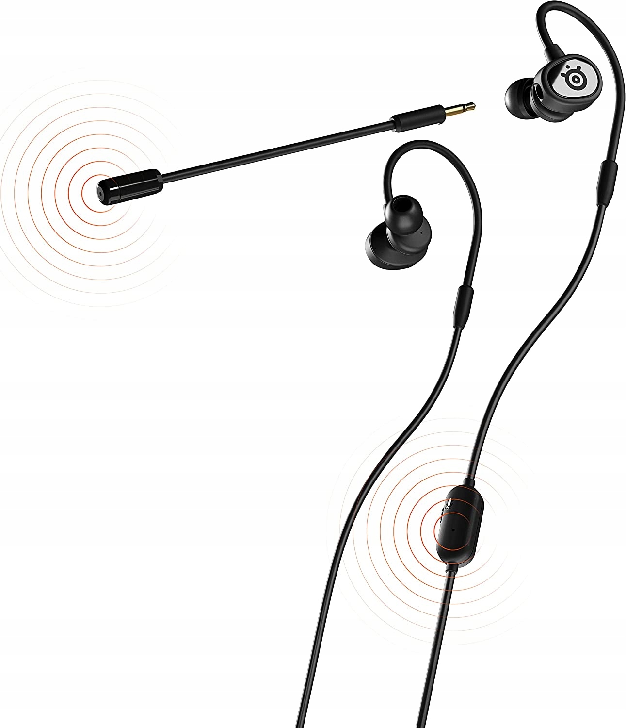 

Słuchawki dokanałowe Steelseries Tusq Gamingowe