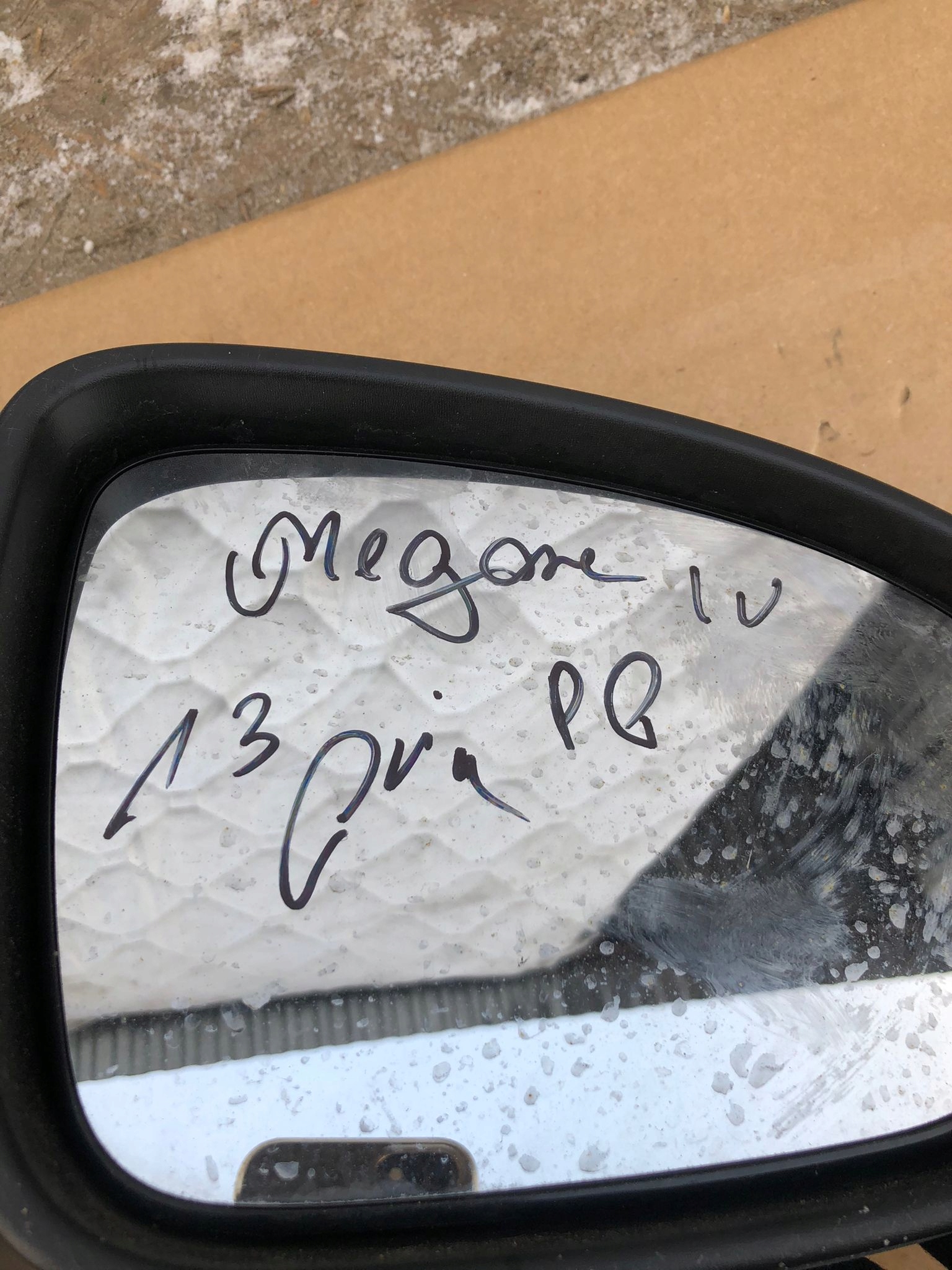 mirror right MEGANE IV GT 13PIN EUROPA