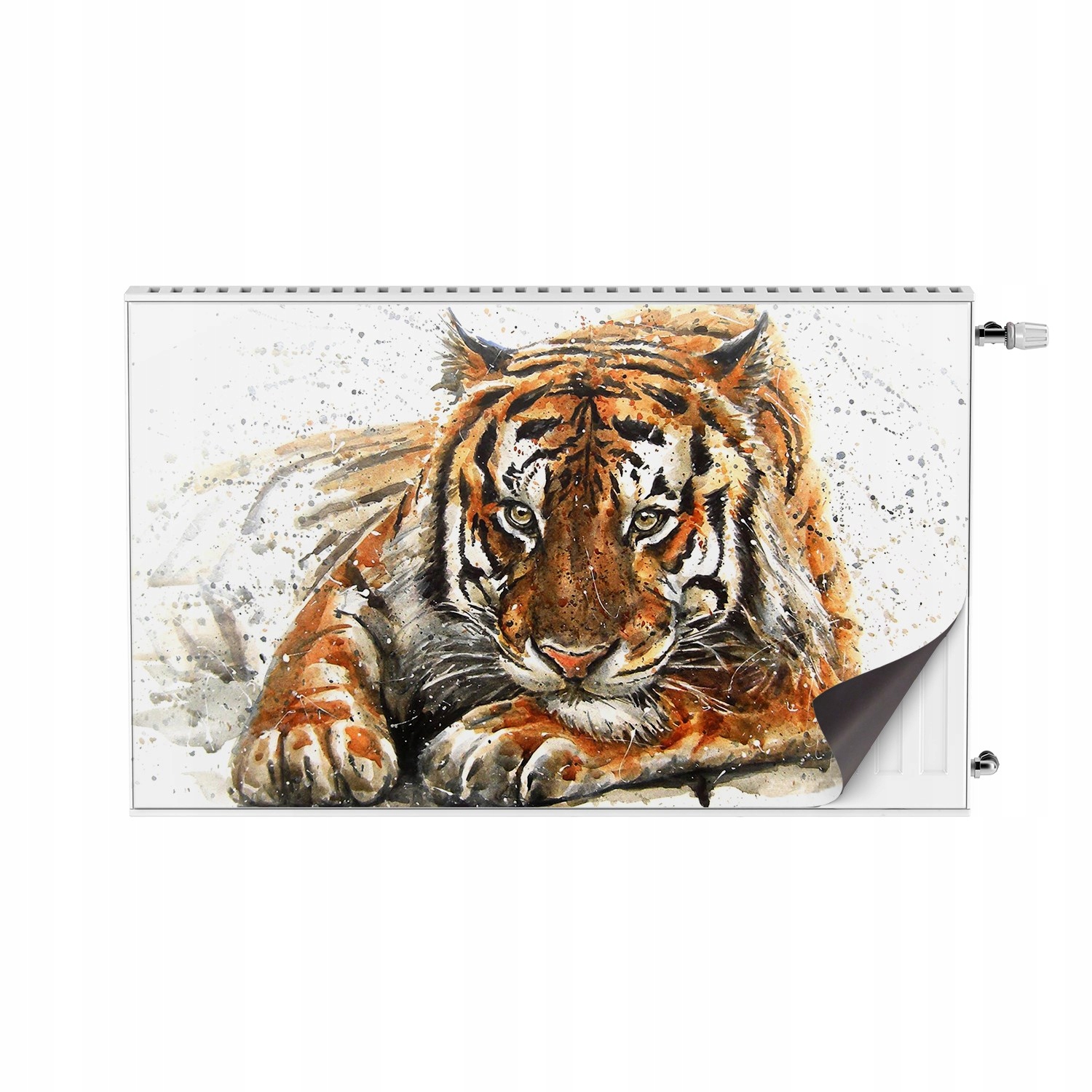 Do obývacího pokoje maska na radiátor Tygr dravec