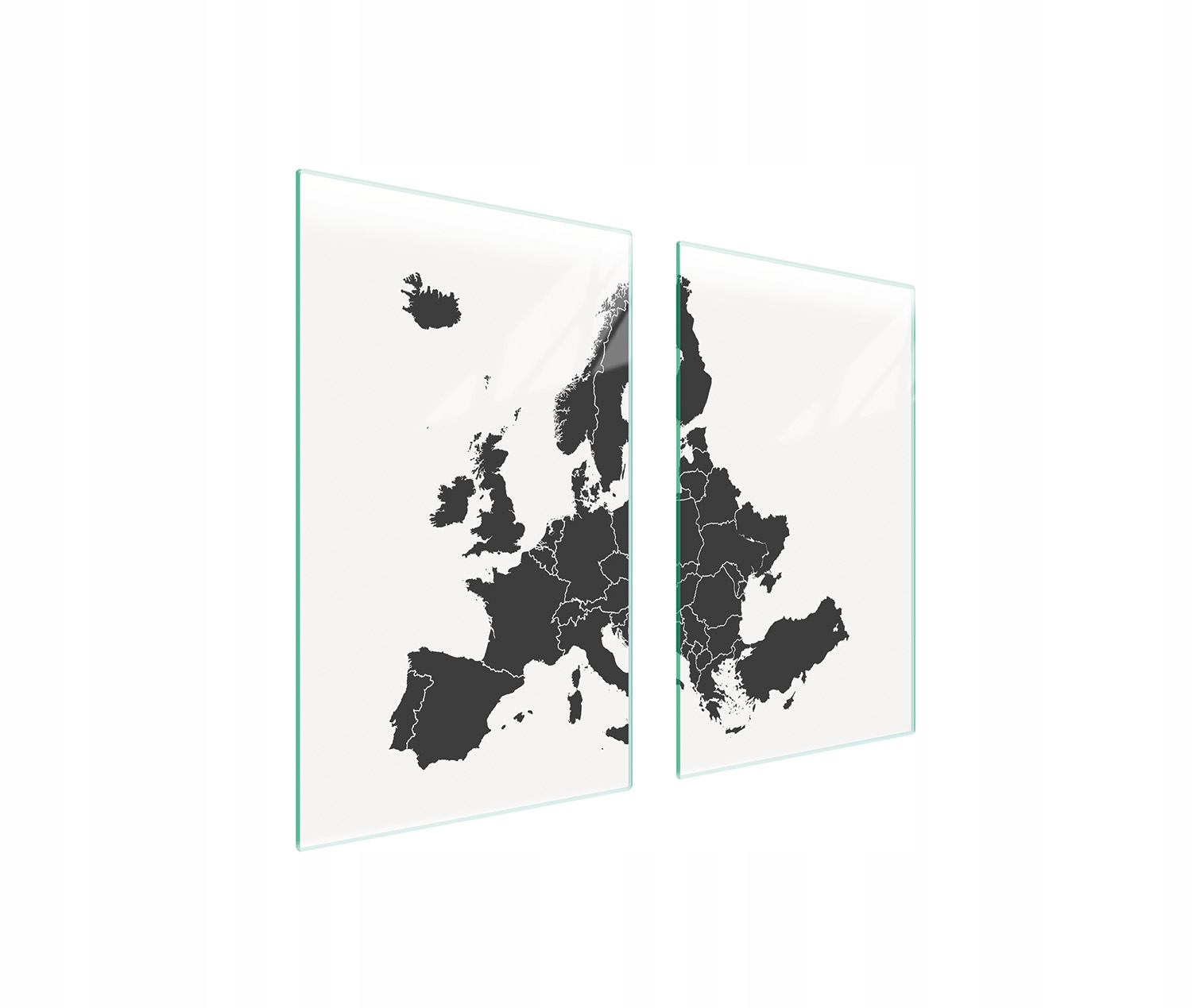 Ochranná Skleněná Deska Na Sporák 75x52 Mapa Tvrzené Sklo