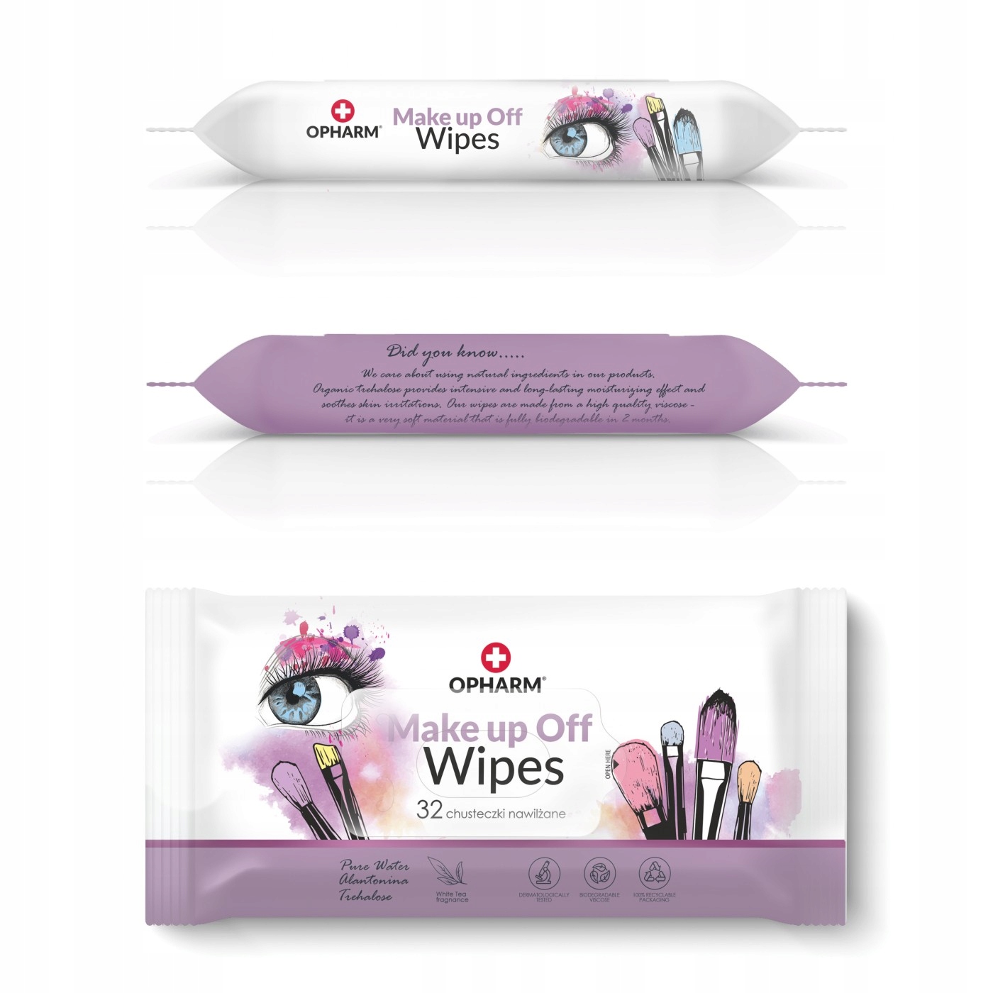 

Chusteczki do demakijażu Make-up off Wipes 32 szt.
