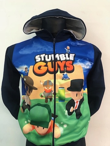 

bluza Stumble Guys rozpinana kaptur A43 rozm. 140