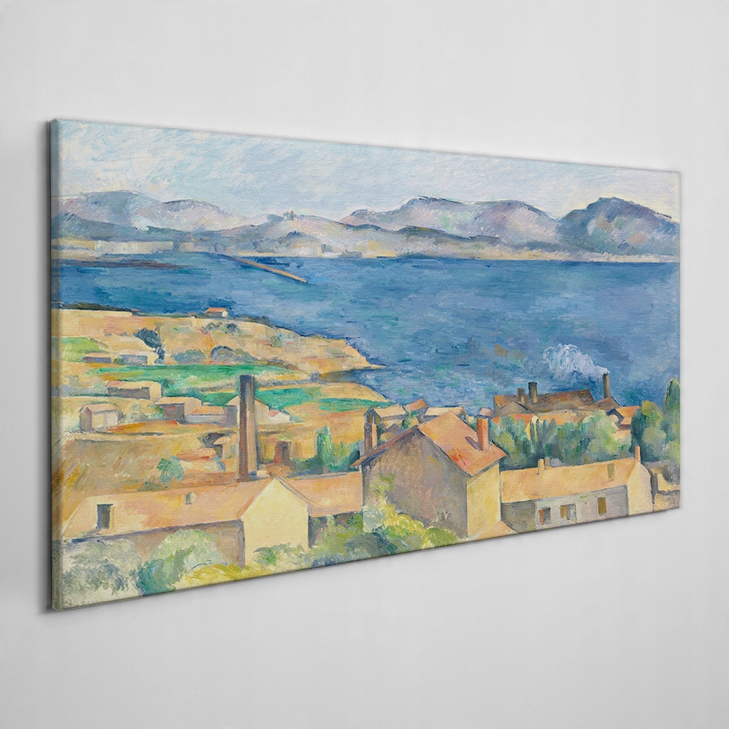 

Obraz na płótnie Bay of marsylia Cézanne 120x60 cm
