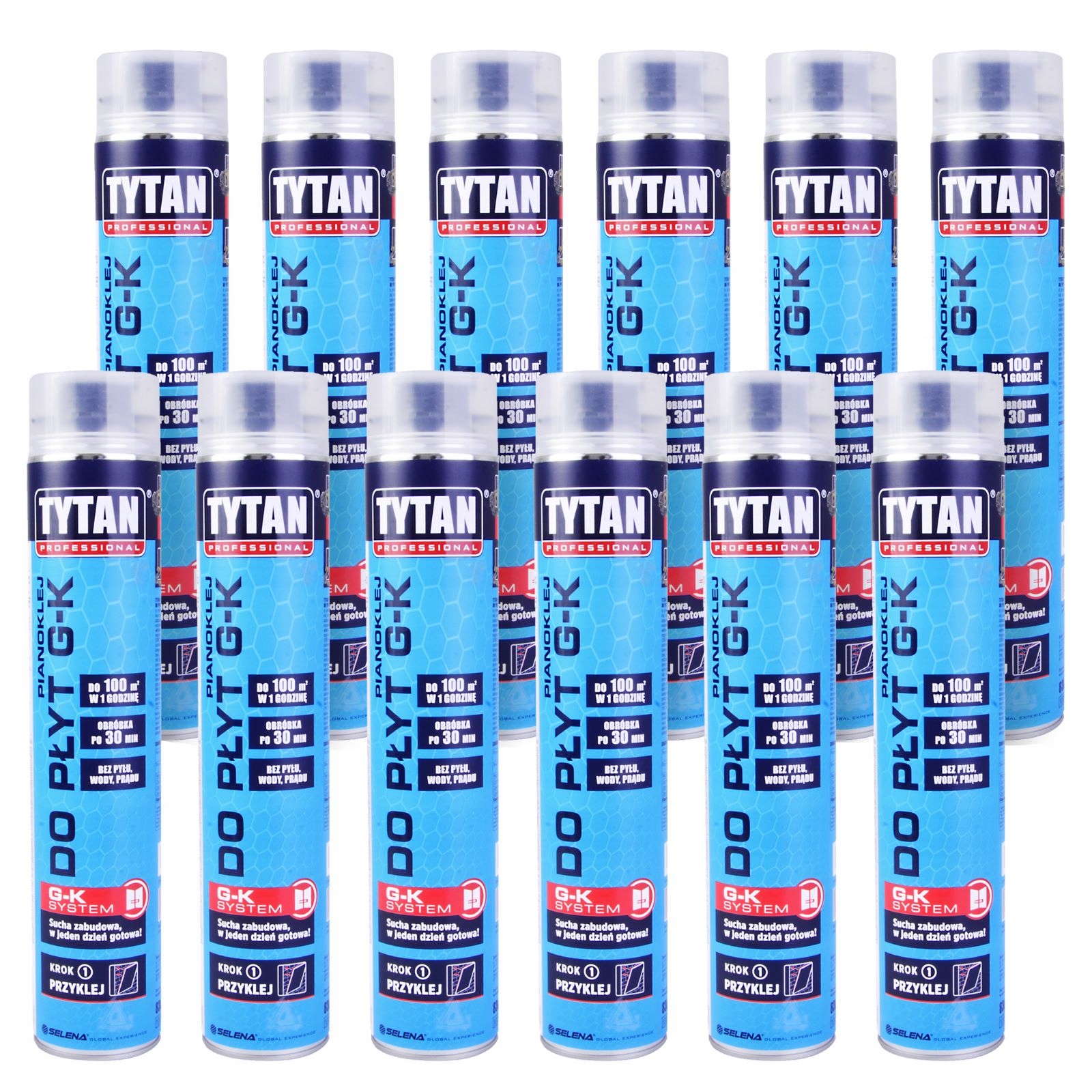 PIANOKLEJ DO PŁYT GIPSOWYCH G/K 830ML TYTAN