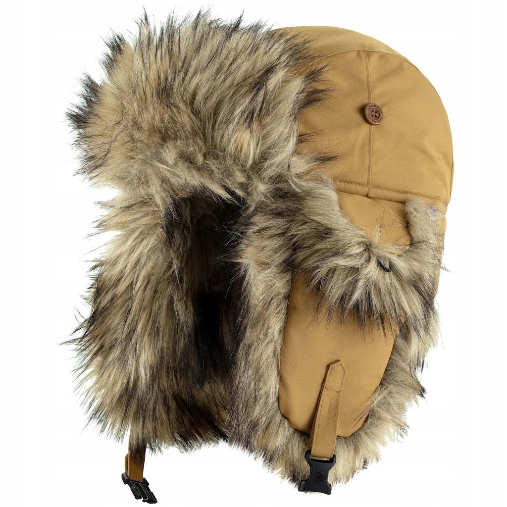 Fjällräven čepice ušatka hnědá velikost L