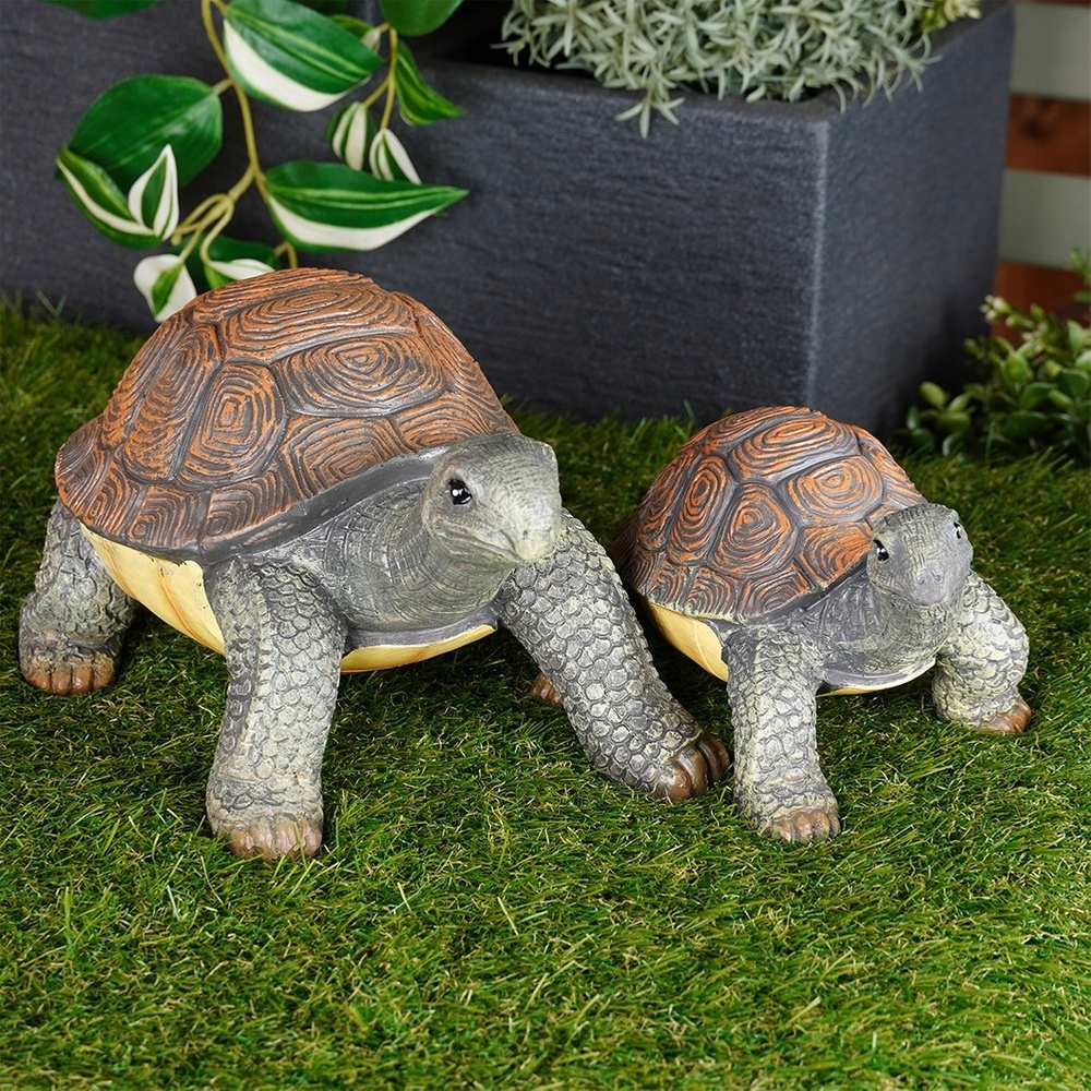 Żółw OGRODOWY figurka ozdobna dekoracyjna na ogród balkon taras Wysokość produktu 10 cm