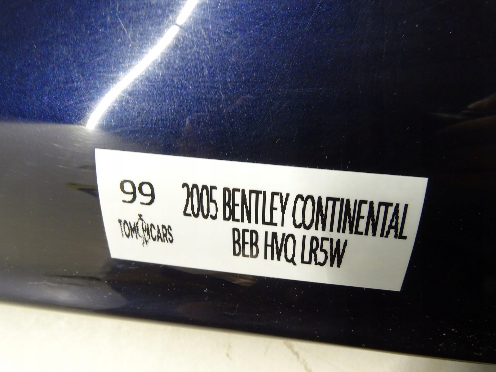Capot BENTLEY CONTINENTAL FLYING SPUR LR5W 05-13r
