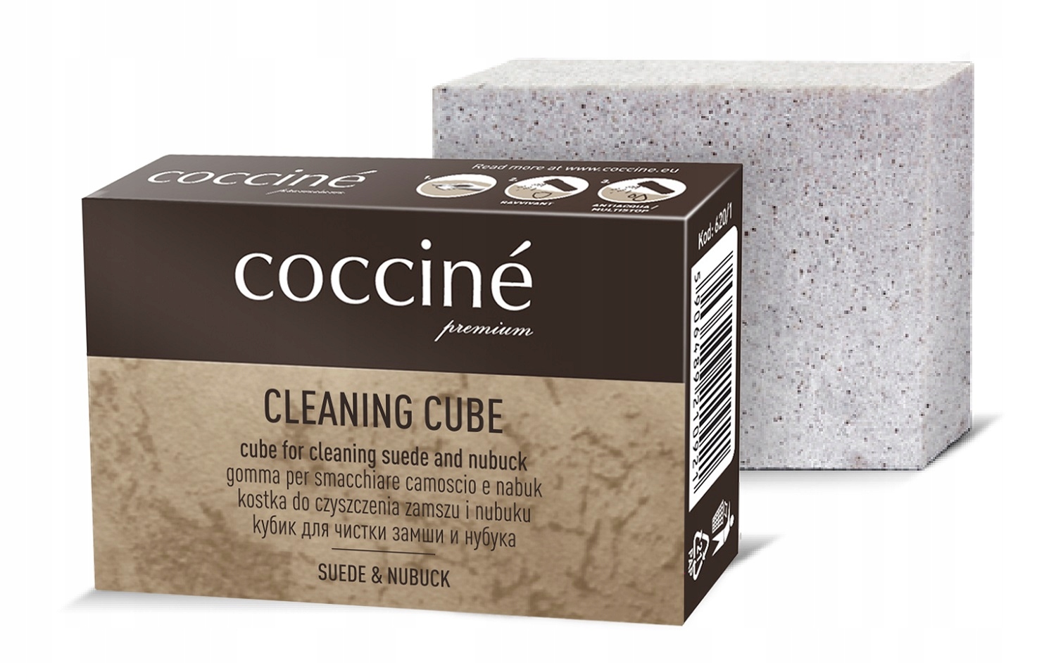 

Kostka Gumka Czyścik Do Zamszu Nubuku Do Skóry