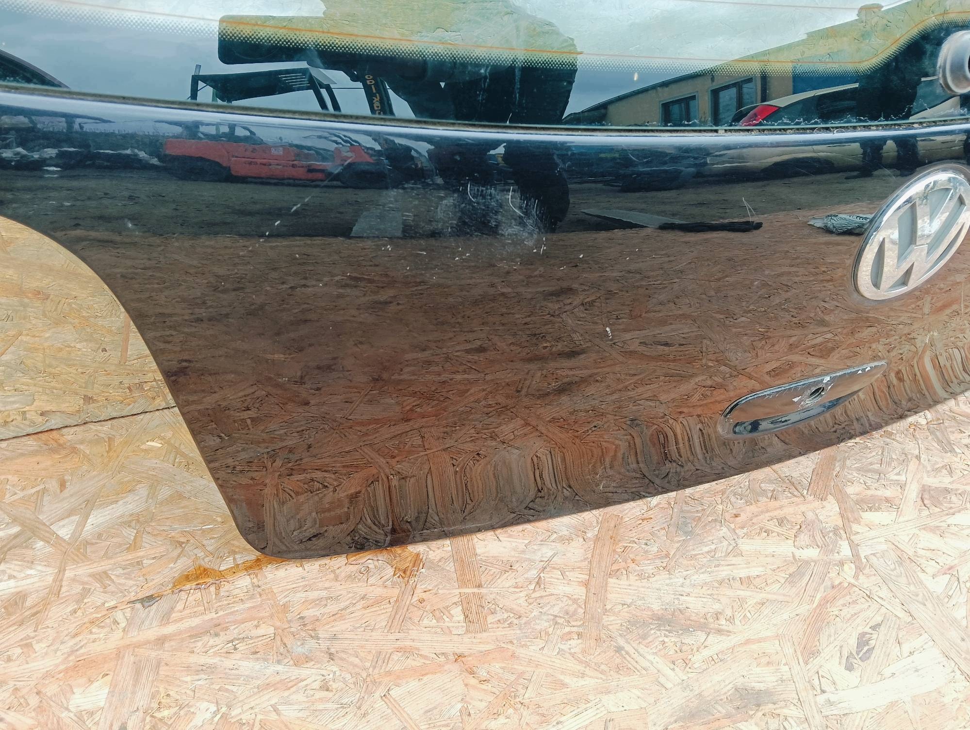 trunk door boot Volkswagen Polo 9N 1.4 TDI black