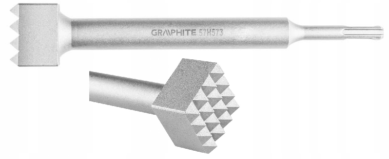 Groszkownik SDS Plus 40 x 40 mm, 16 zębów