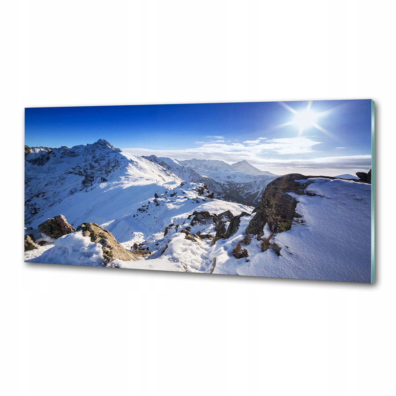 Panel do kuchyne Tatranský štít 125 x 50 cm Lepidlo