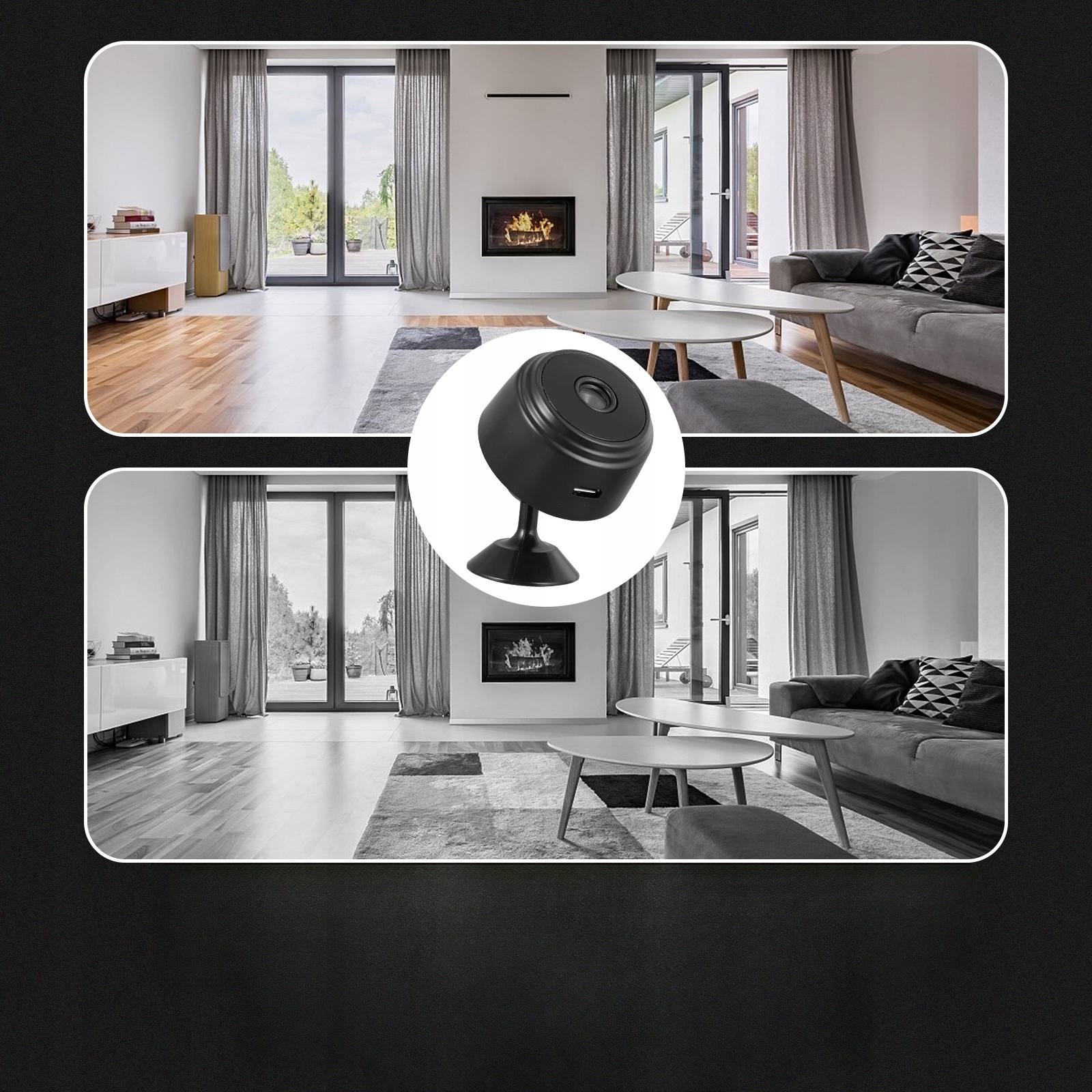 KAMERA WIDEO WIFI ZABEZPIECZENIE IP RUCH Model 33242211