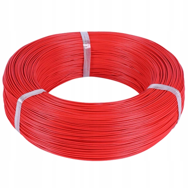 

Przewód Silikonowy 0,08mm2 28AWG czerwony 1m Msp