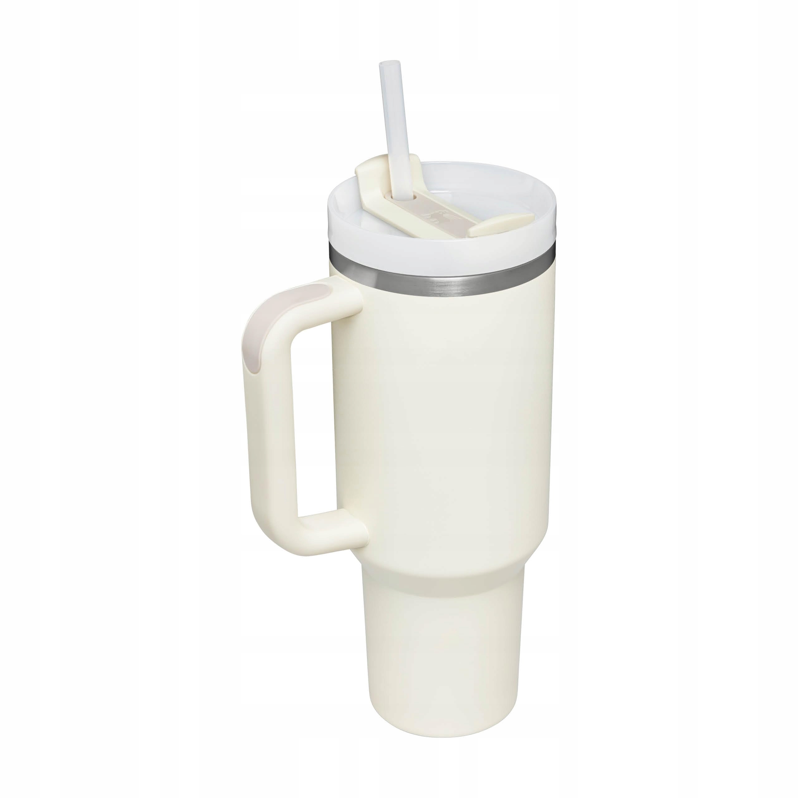 STANLEY Quencher H2.0 Butelka Kubek Termiczny Ze Słomką 1.2L Kremowy — miniatura 8