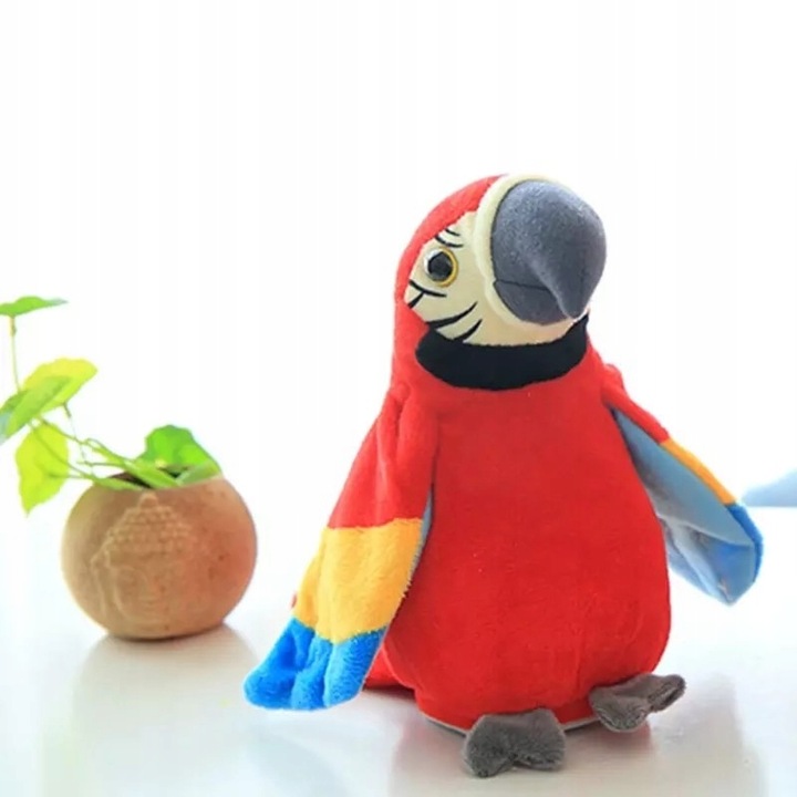 GADAJĄCA PAPUGA INTERAKTYWNA PRZEDRZEŹNIACZ TAŃCZY Rodzaj pluszaki interaktywne