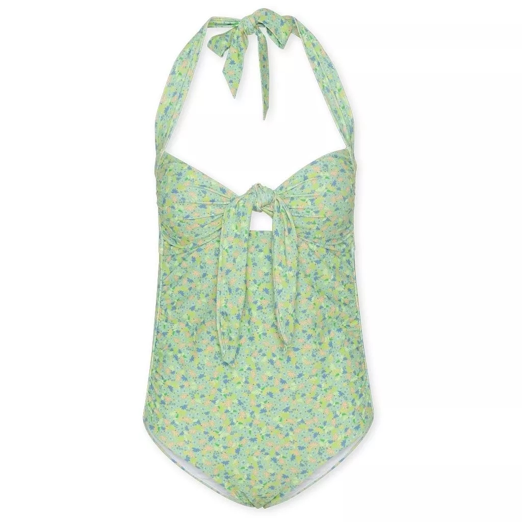 Plavky Muchi mama preggo midsummer Zelená Xs Konges Slojd