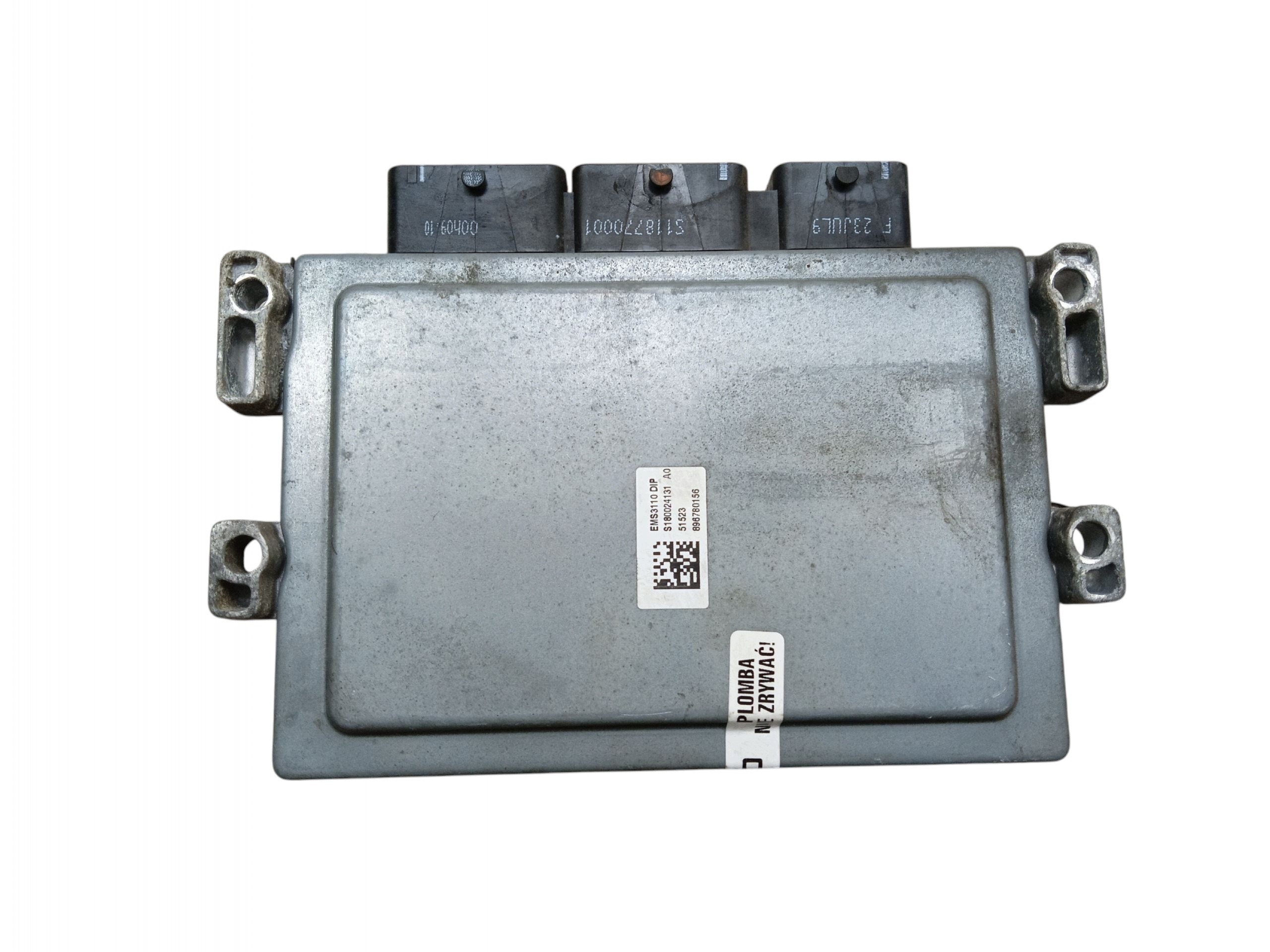 computer control unit of the engine RENAULT SCENIC III 3 2.0 16V 140KM 237100487R