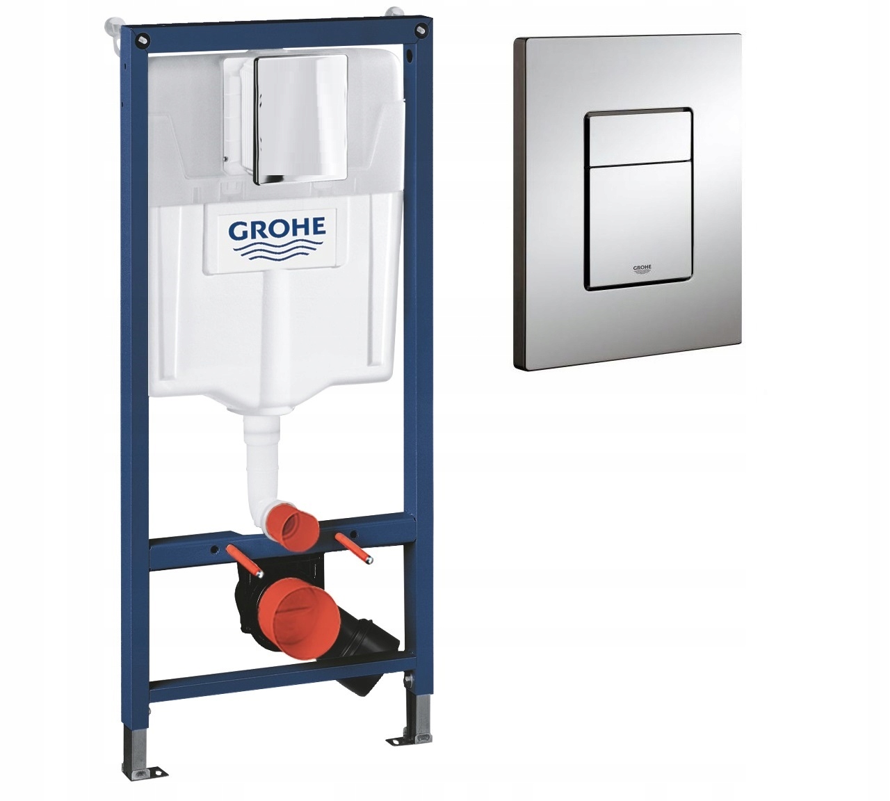 ZESTAW podtynkowy WC STELAŻ GROHE + miska Rimelss Marka Grohe