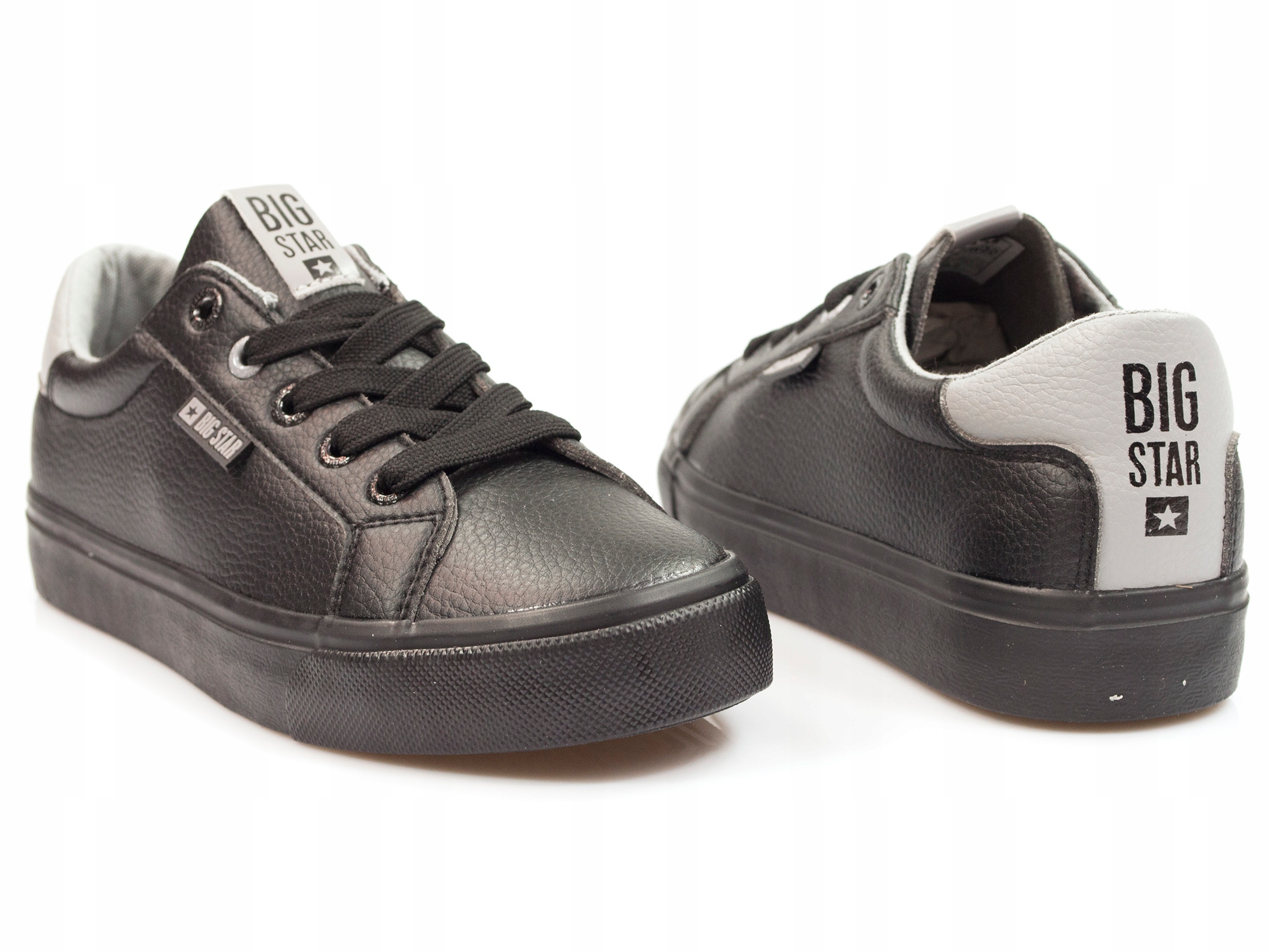 

trampki z ekoskóry Big Star sneakersy buty półbuty