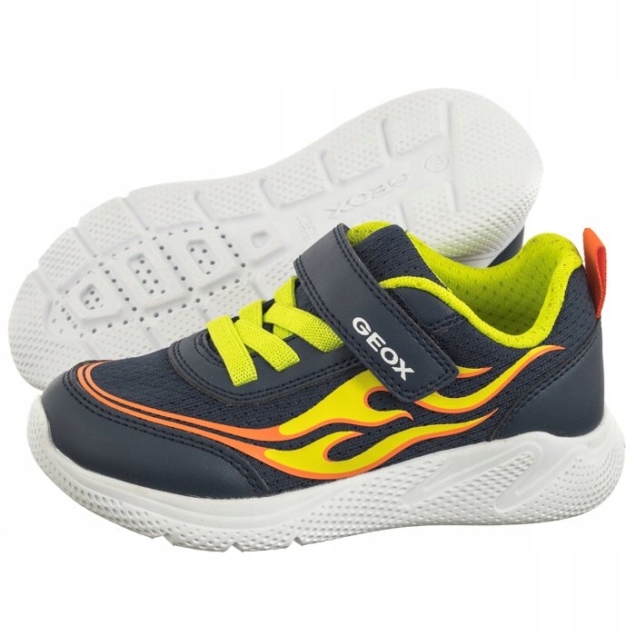 Geox Dziecięce Buty Sportowe Sneakersy J45GBB 01454 C0749 Rozmiar 35