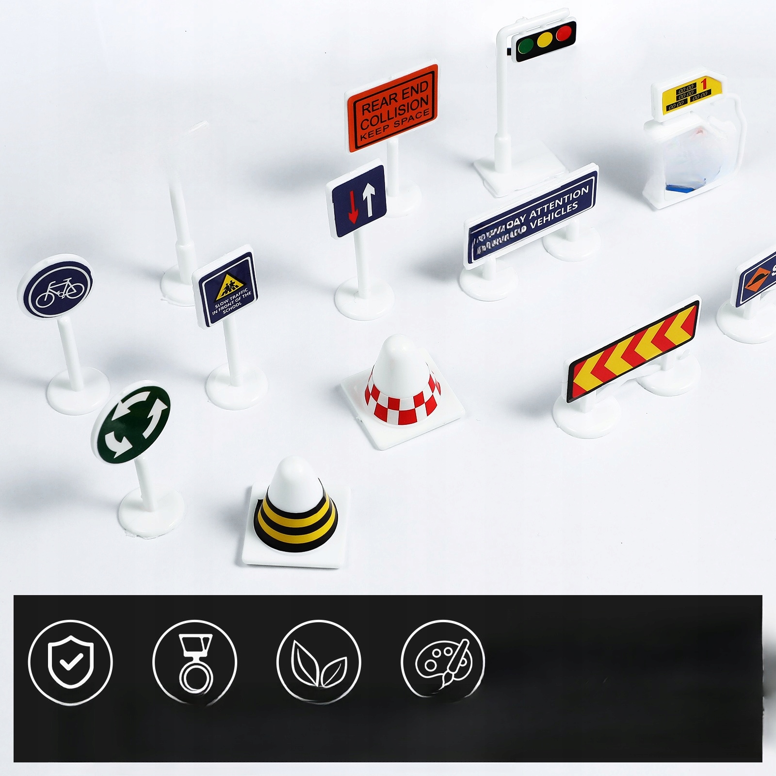 ZABAWKI ŚWIETLNE ZNAKI DROGOWE ZABAWKI ŚWIATŁA Minimalny wiek dziecka 18