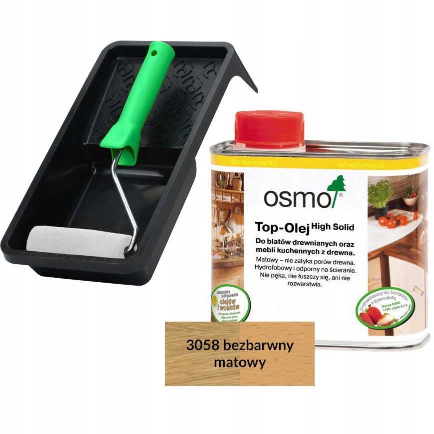 

Osmo 3058 Top Olej bezbarwny matowy z zestawem