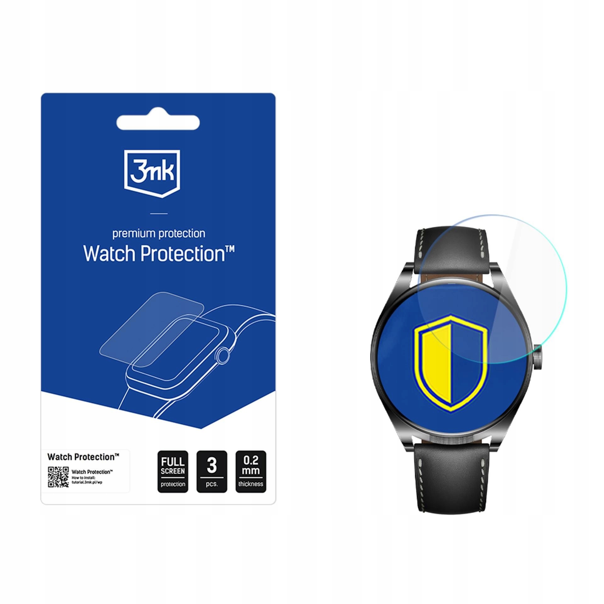 Folia ochronna 3mk Watch Protection Arc na Huawei Watch Buds 2 3mk