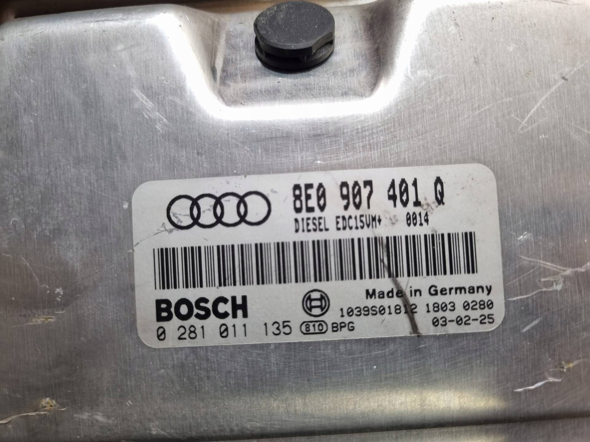 Centralina Motore Audi A4 B6 2003 8E0907401Q