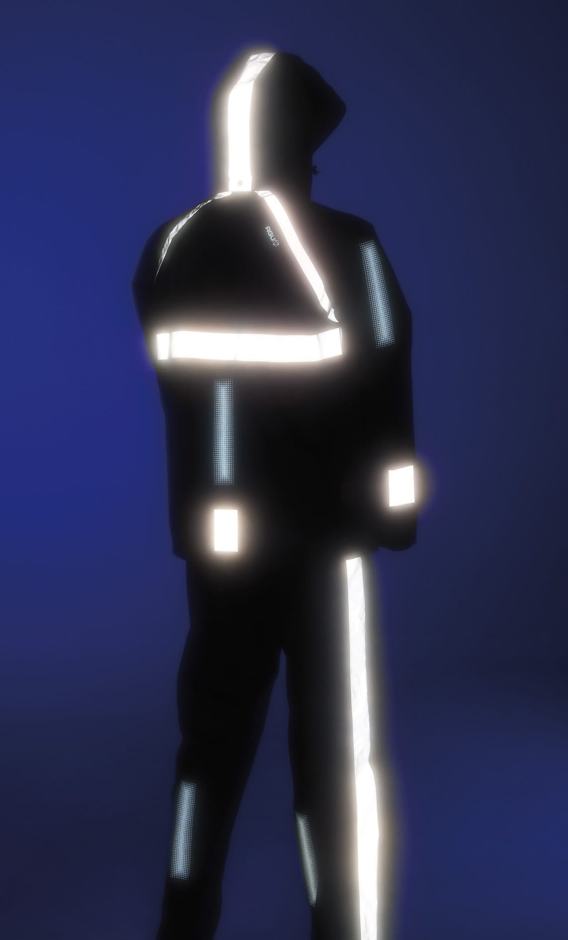 KURTKA ROWEROWA REFLECTION JACKET M BLACK AGU Marka inna