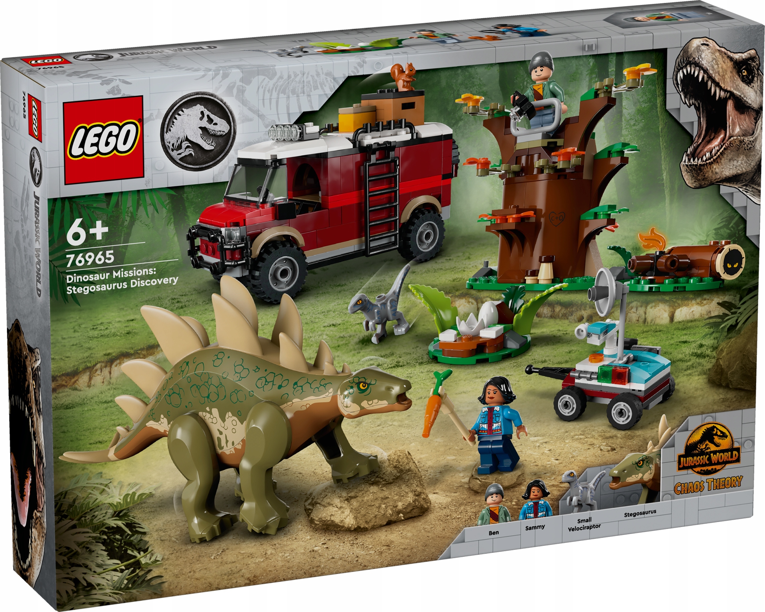 Lego Jurský svět dinosaurů Objev Stegozaura 76965 – dinosauři