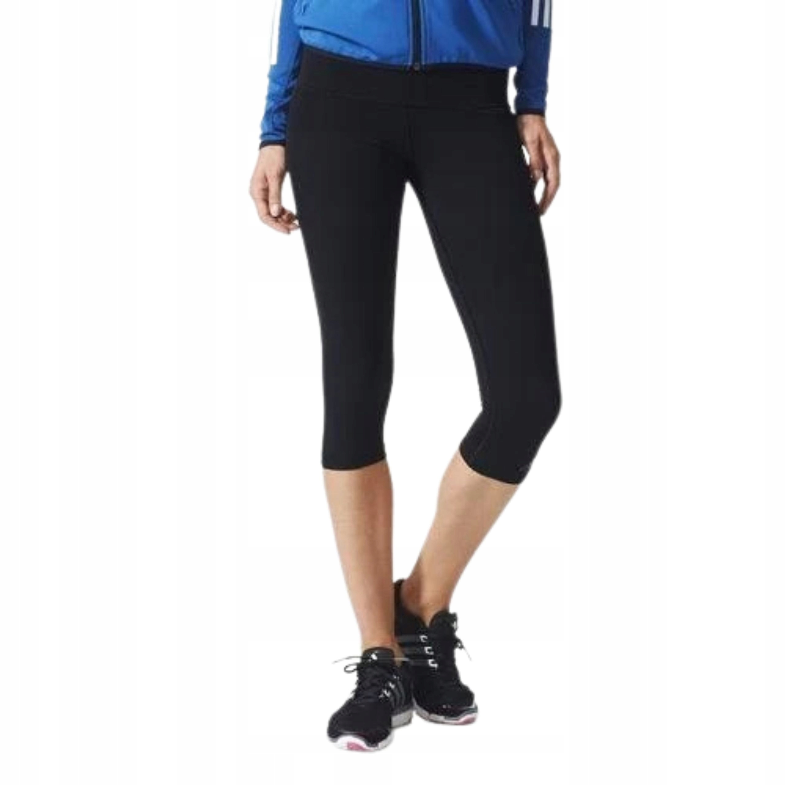 Damskie legginsy treningowe 3/4 Adidas Xs