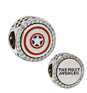 Stříbrný přívěsek Ag 925 Kapitán Amerika IM0540922CH