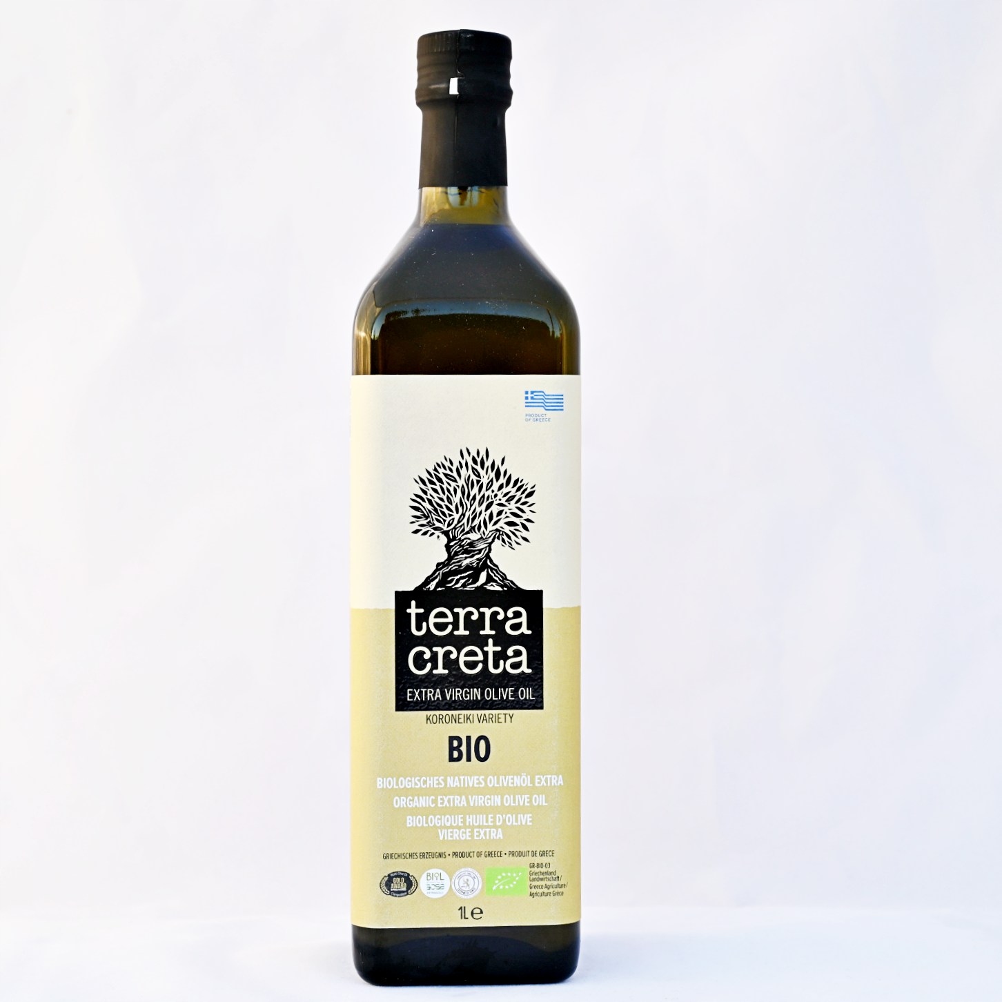 Terra Creta Bio Oliwa z oliwek extra virgin 1000 ml 1l