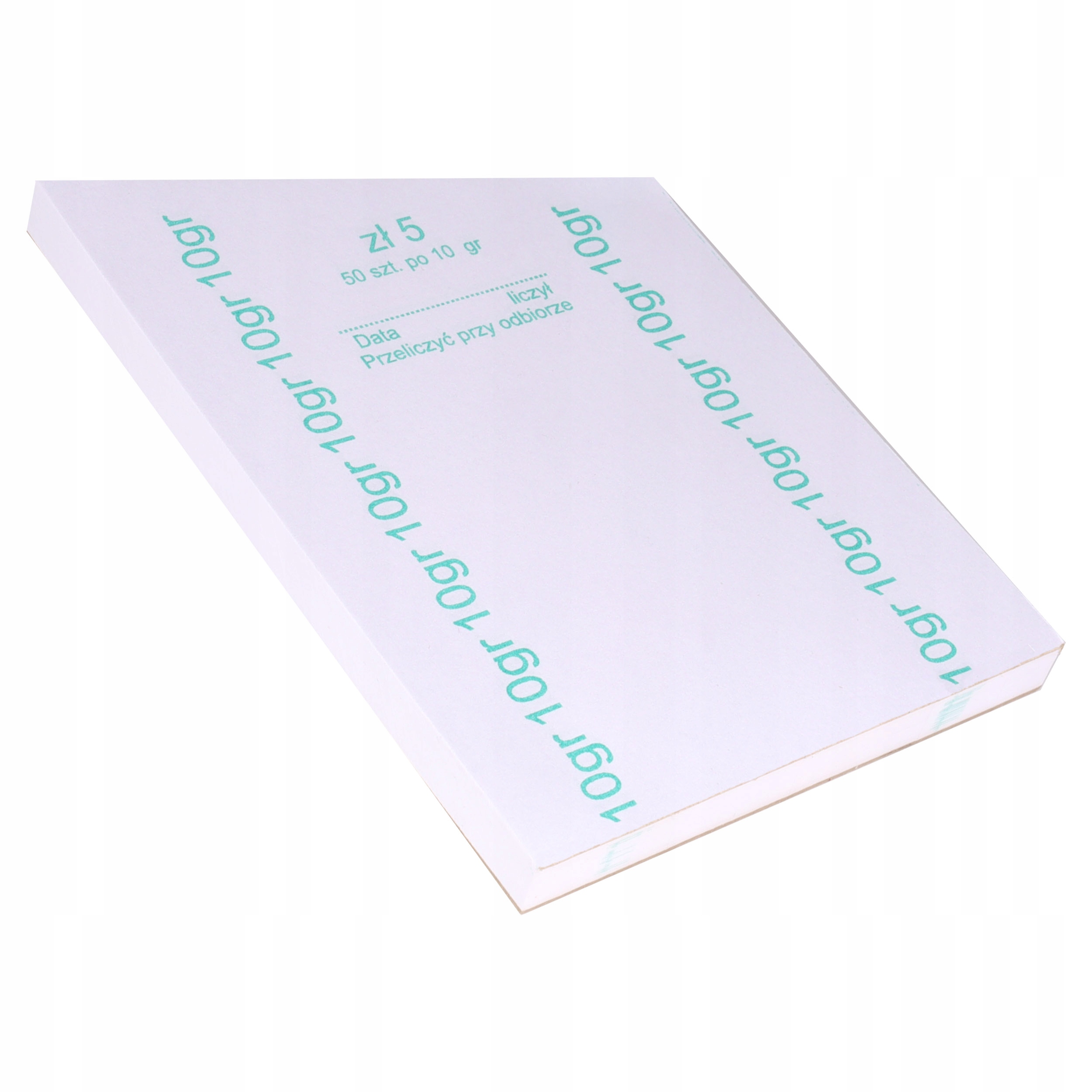 Formatka gilza na bilon 10gr - 1 bloczek a'100