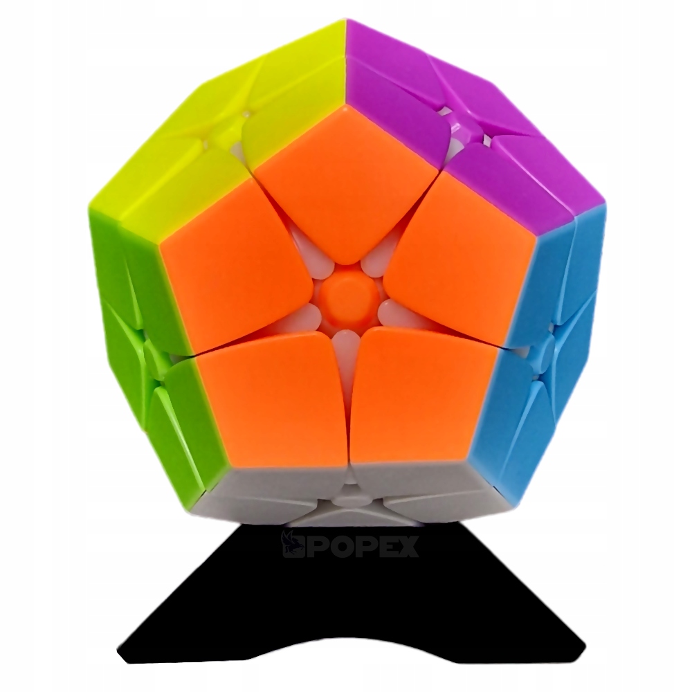

Nowa Kostka Megaminx 2x2 Kolorowa Szybka Kilominx