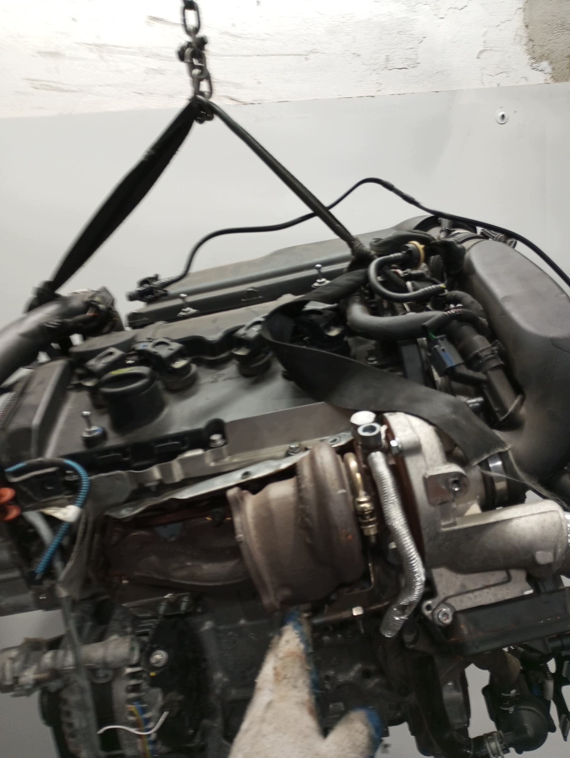 engine MOTOR complete PEUGEOT CITROEN OPEL 1.6 THP 10FKBK