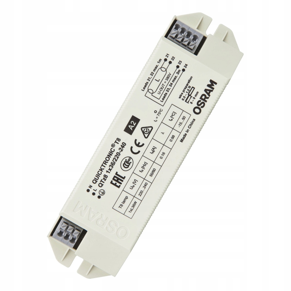 

Statecznik Elektroniczny QTZ8 1X36 220-240V Osram
