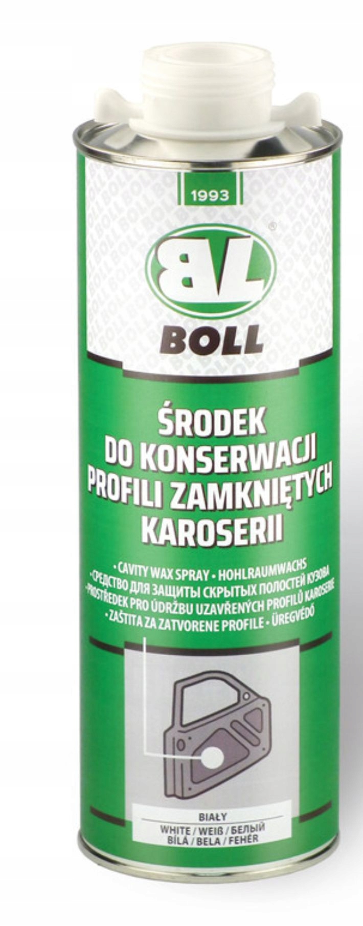

Boll Profile Zamknięte Konserwacja 1l Biały