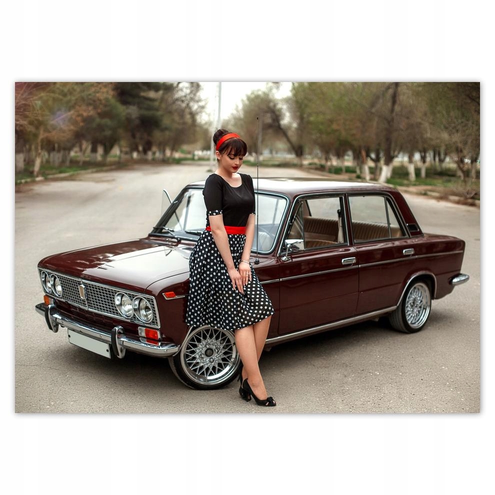 

Plakat 70x50 Klasyczne auto Retro car