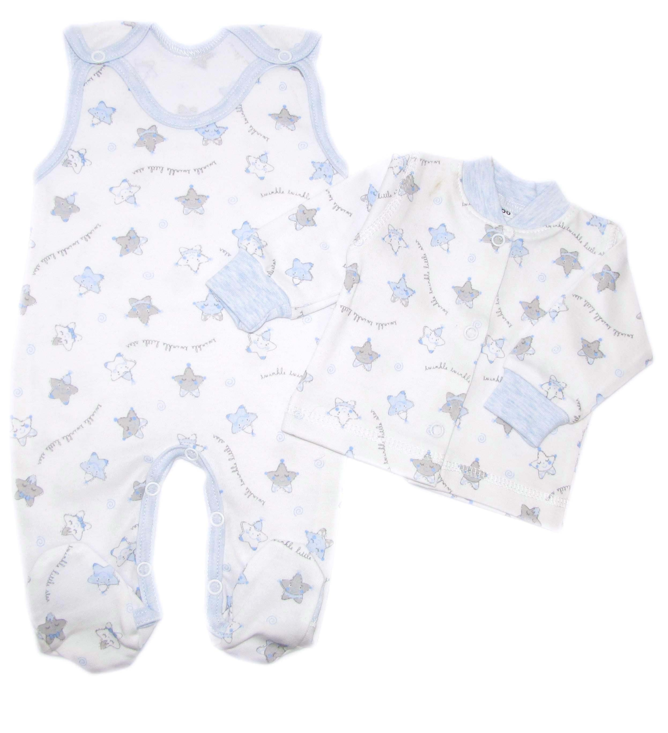 

Komplet Niemowlęcy Śpiochy Kaftanik r.68 /13/