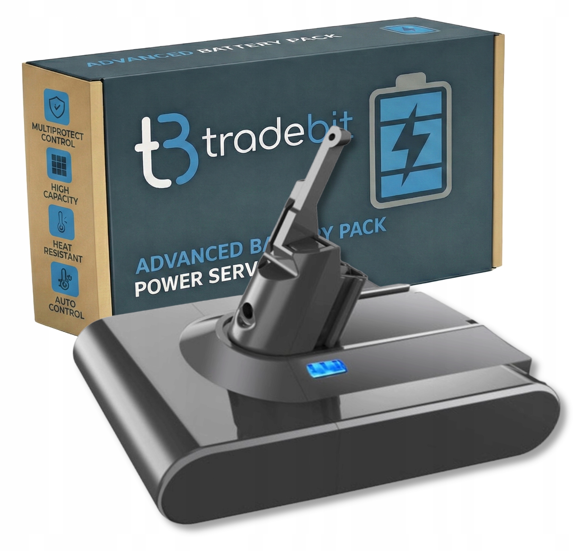 Bateria Akumulator Zasilacz do odkurzacza Dyson V8 SV10 21.6V 5000mAh