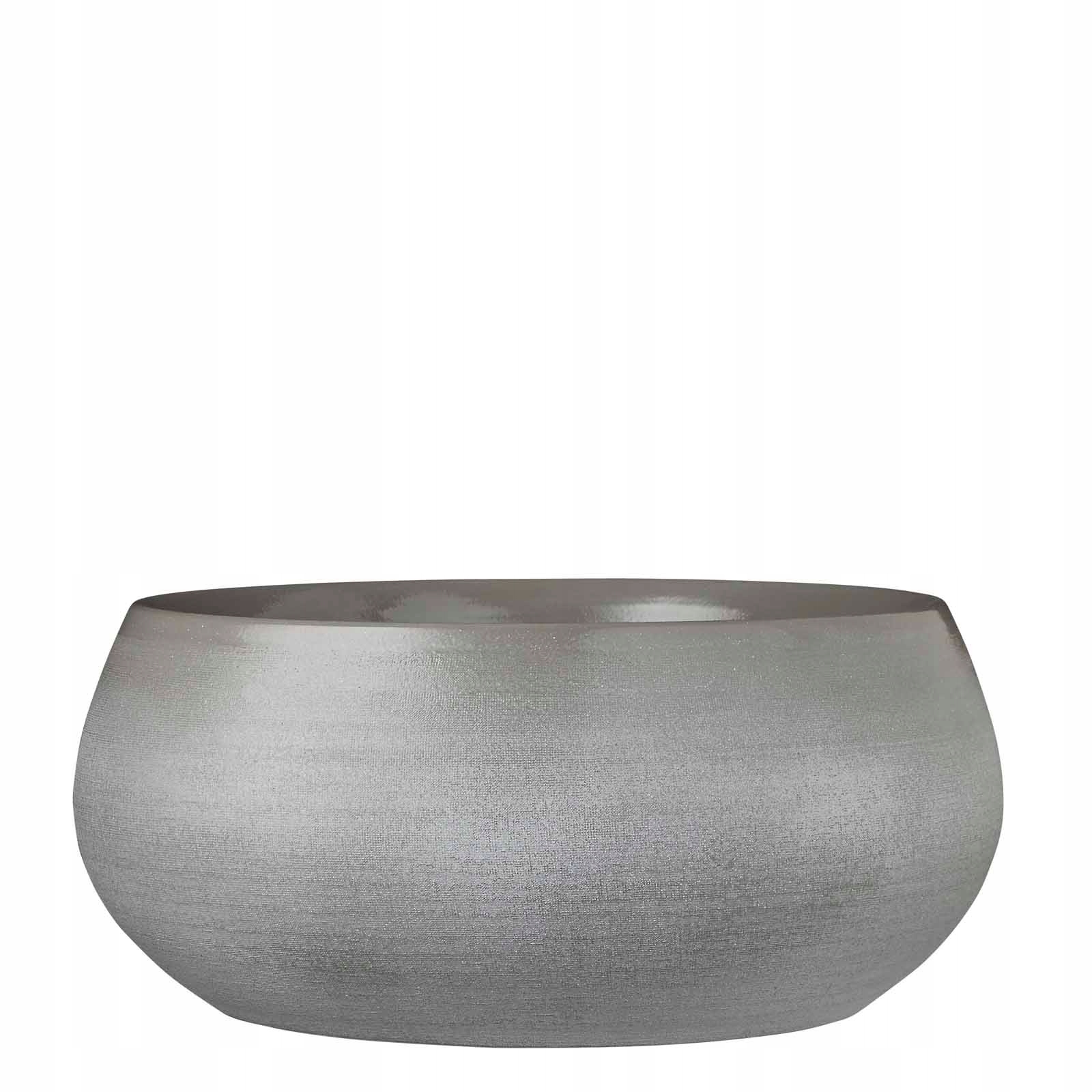 

szara jasna osłonka duża misa ceramiczna Douro 34