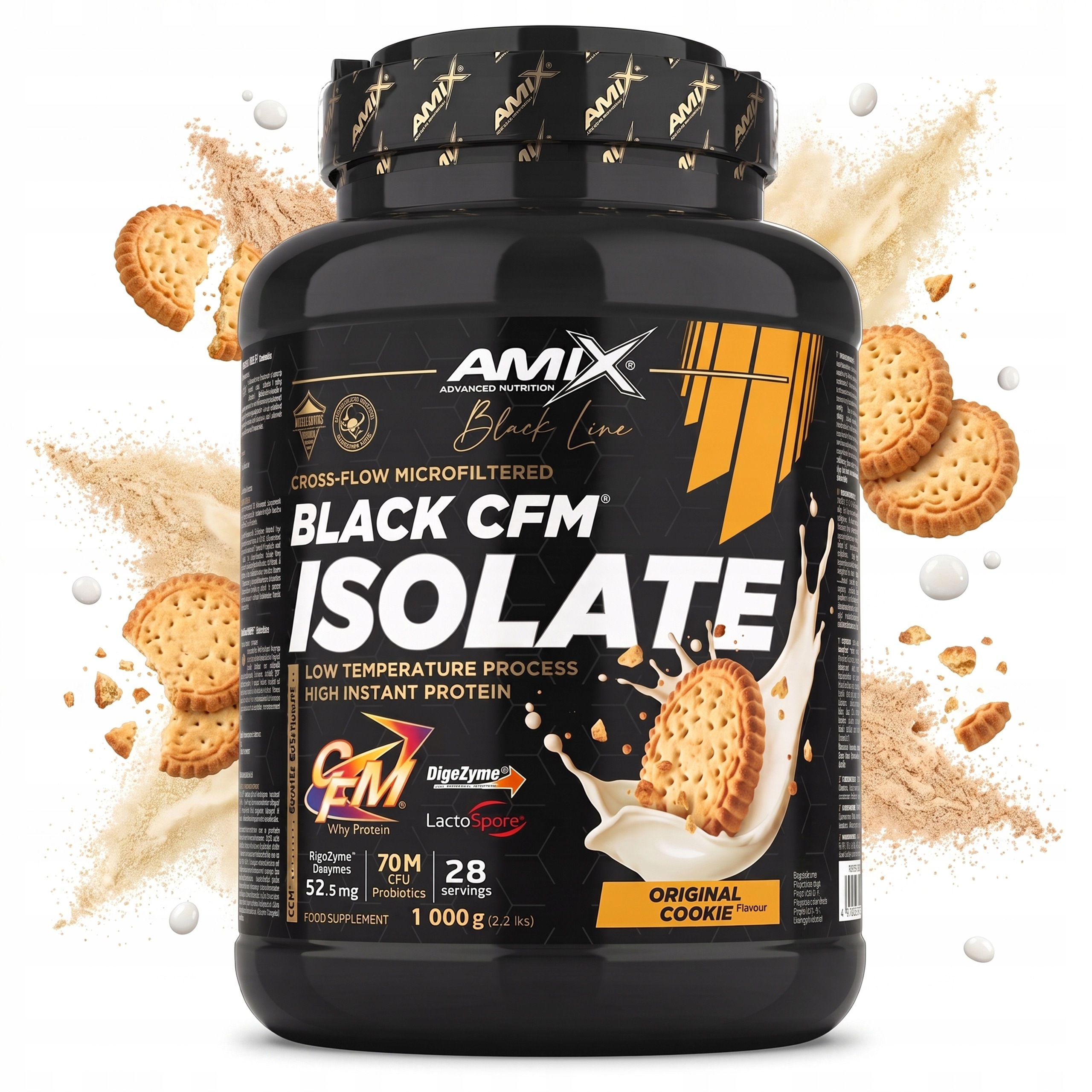 Proteinový izolát Wpi Whey Protein sušenky 28 porcí