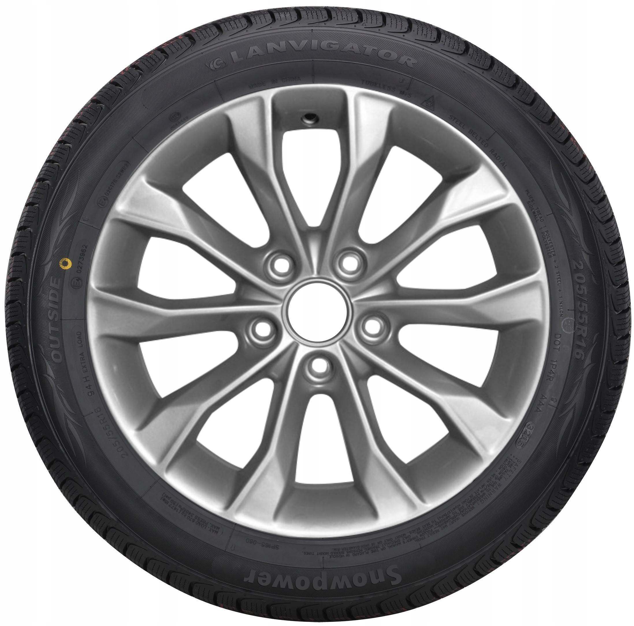 4 x OPONA LANVIGATOR Snowpower 195/65R15 Zimowe Model Snowpower